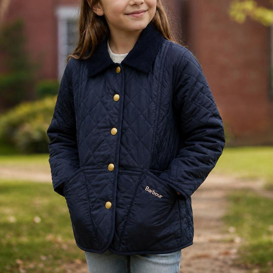 Barbour Girls Liddesdale Quilted Jacket-Children's Clothing-Kevin's Fine Outdoor Gear & Apparel