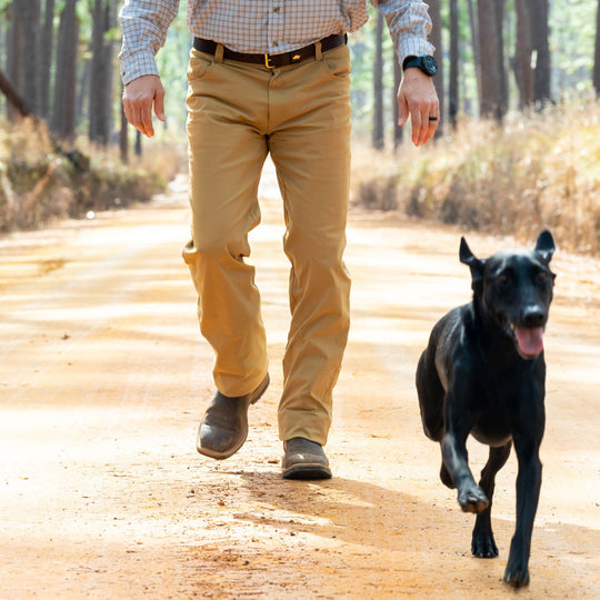 Kevin’s Performance Five Pocket Brush Pant with Facing-Men's Clothing-Kevin's Fine Outdoor Gear & Apparel