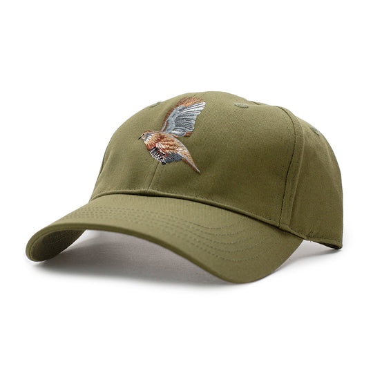 Kevin's Finest Flying Quail Ball Cap-Men's Accessories-Olive Flying Quail-Kevin's Fine Outdoor Gear & Apparel