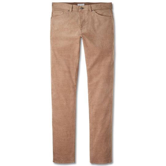Peter Millar Superior Soft Corduroy Five-Pocket Pant-Men's Clothing-Poplar Brown-32-Kevin's Fine Outdoor Gear & Apparel