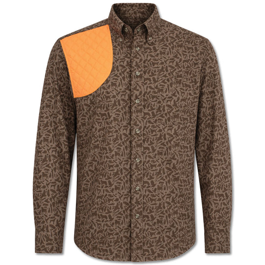 Kevin's Dog Feather Camo Right Hand Long Sleeve Shooting Shirt