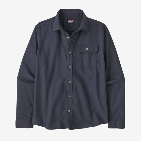 Patagonia Fjord Lightweight Flannel Shirt-Men's Clothing-Smolder Blue-S-Kevin's Fine Outdoor Gear & Apparel