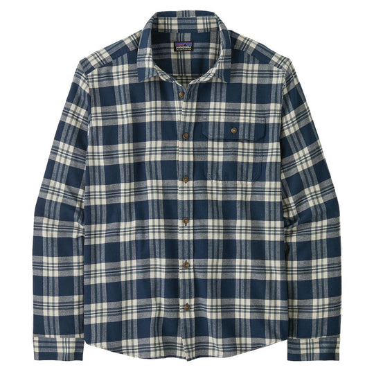 Patagonia Fjord Lightweight Flannel Shirt-Men's Clothing-Base Camp: New Navy-S-Kevin's Fine Outdoor Gear & Apparel