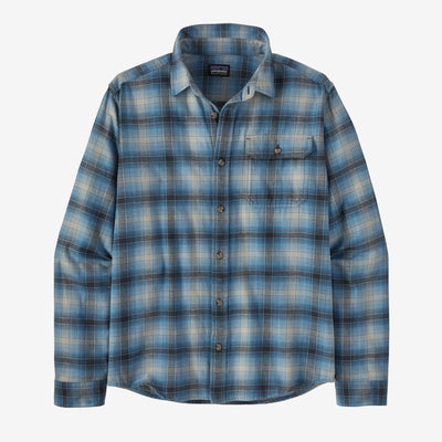 Patagonia Fjord Lightweight Flannel Shirt-Men's Clothing-Avant: Blue Bird-S-Kevin's Fine Outdoor Gear & Apparel