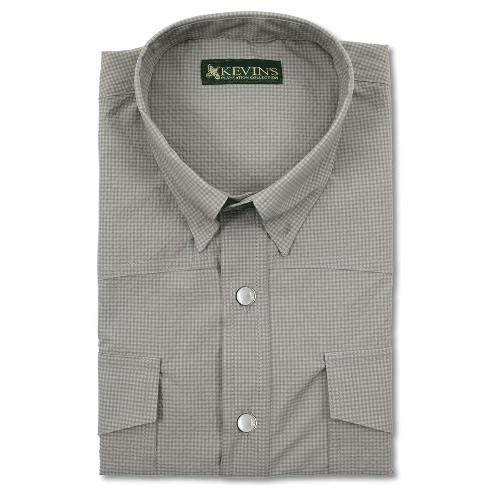 men's dress shirts with snaps instead of buttons Old Ranch Brands Men's Liam Organic Cotton Snap Button Shirt