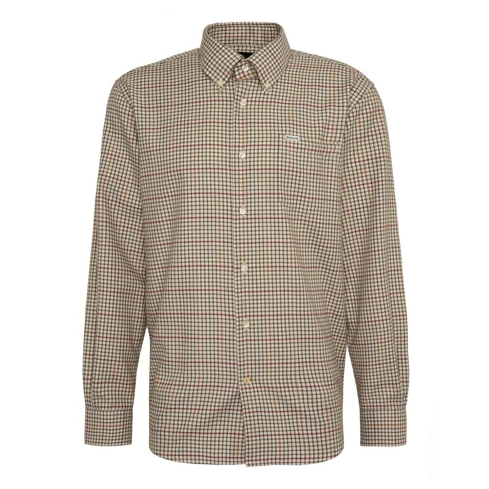 Barbour Henderson Thermo Weave Shirt-Men's Clothing-Ecru-S-Kevin's Fine Outdoor Gear & Apparel
