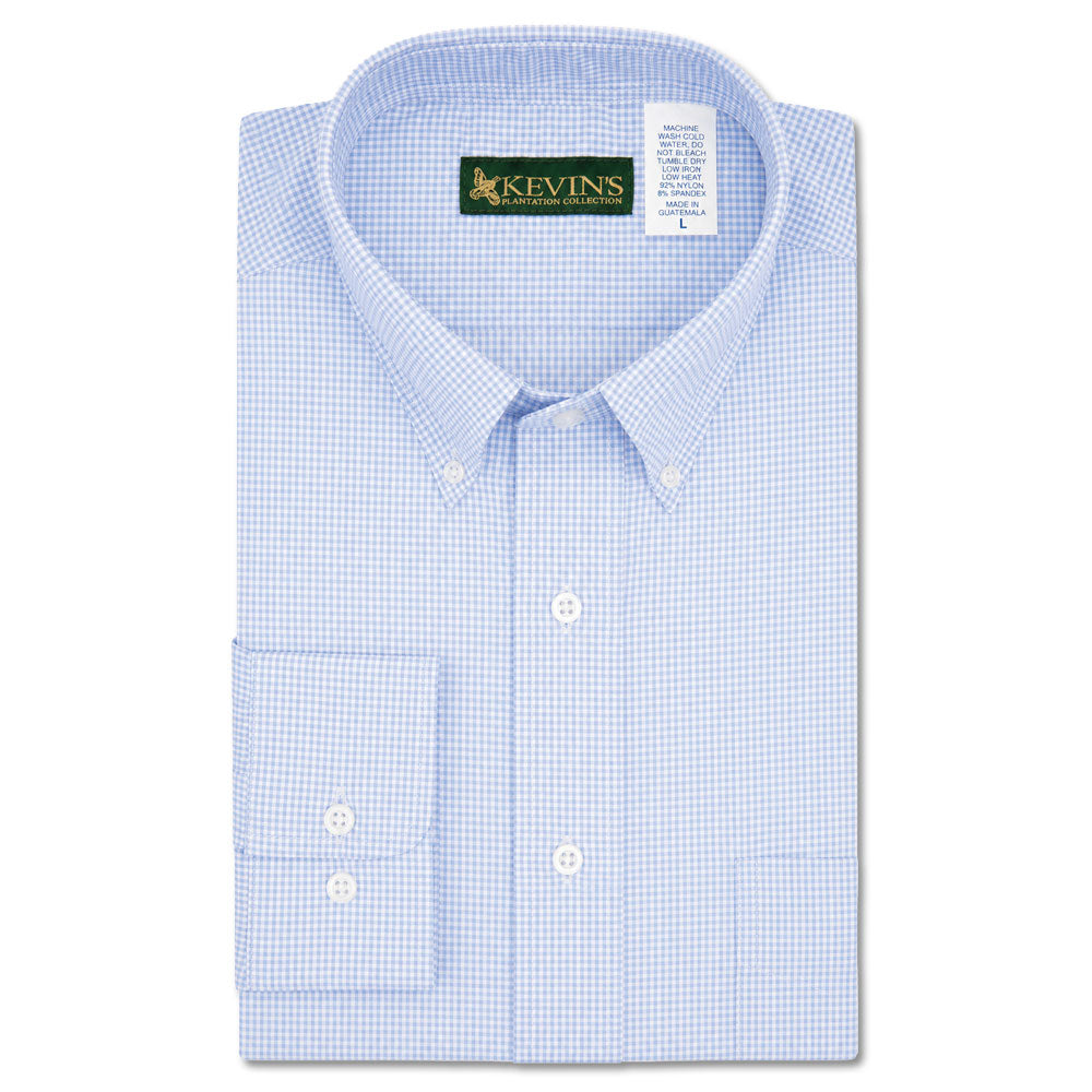 Kevin's Ergonometric Egyptian Cotton Long Sleeve Shirt