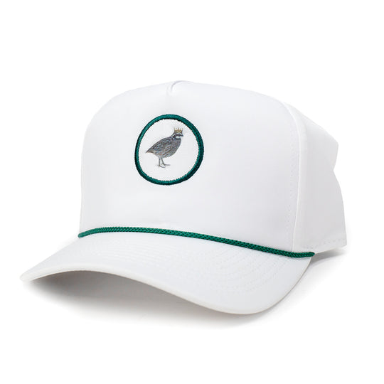 Kevin's Royal King Bob Performance Rope Cap-Men's Accessories-White/Green-Kevin's Fine Outdoor Gear & Apparel