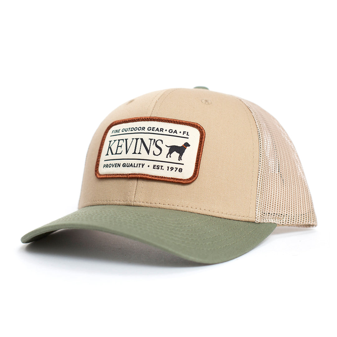 Kevin's Richardson Old Favorite Cap-Men's Accessories-Combination Khaki/Loden-Kevin's Fine Outdoor Gear & Apparel