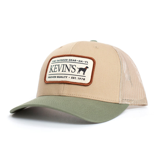 Kevin's Richardson Old Favorite Cap-Men's Accessories-Combination Khaki/Loden-Kevin's Fine Outdoor Gear & Apparel