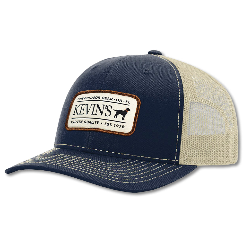 Kevin's Richardson Old Favorite Cap-Men's Accessories-Navy/Khaki-Kevin's Fine Outdoor Gear & Apparel