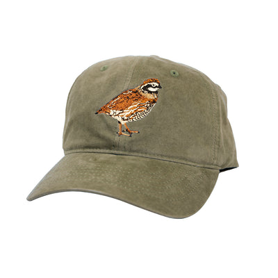Kevin's Richardson Signature Quail Embroidered Cap-Men's Accessories-Loden-ONE SIZE-Kevin's Fine Outdoor Gear & Apparel
