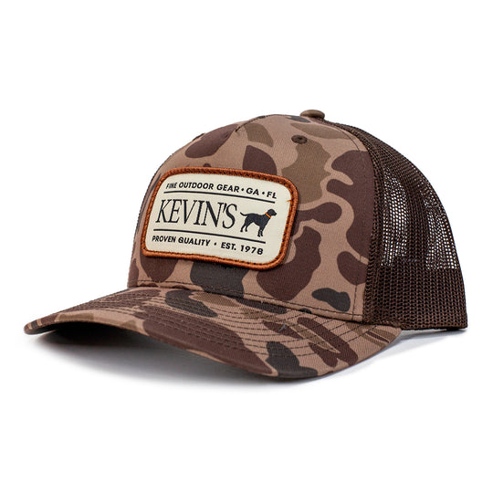 Kevin's Richardson Camo Old Favorite Cap-Bark Duck Camo/Brown-Kevin's Fine Outdoor Gear & Apparel