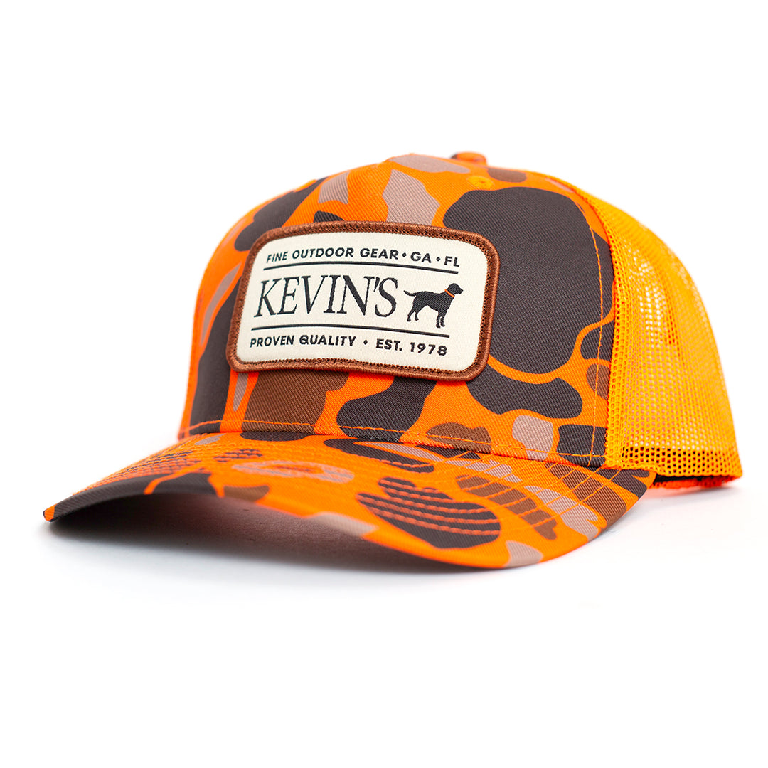 Kevin's Richardson Camo Old Favorite Cap-Men's Accessories-Blaze Duck Camo/Blaze-Kevin's Fine Outdoor Gear & Apparel