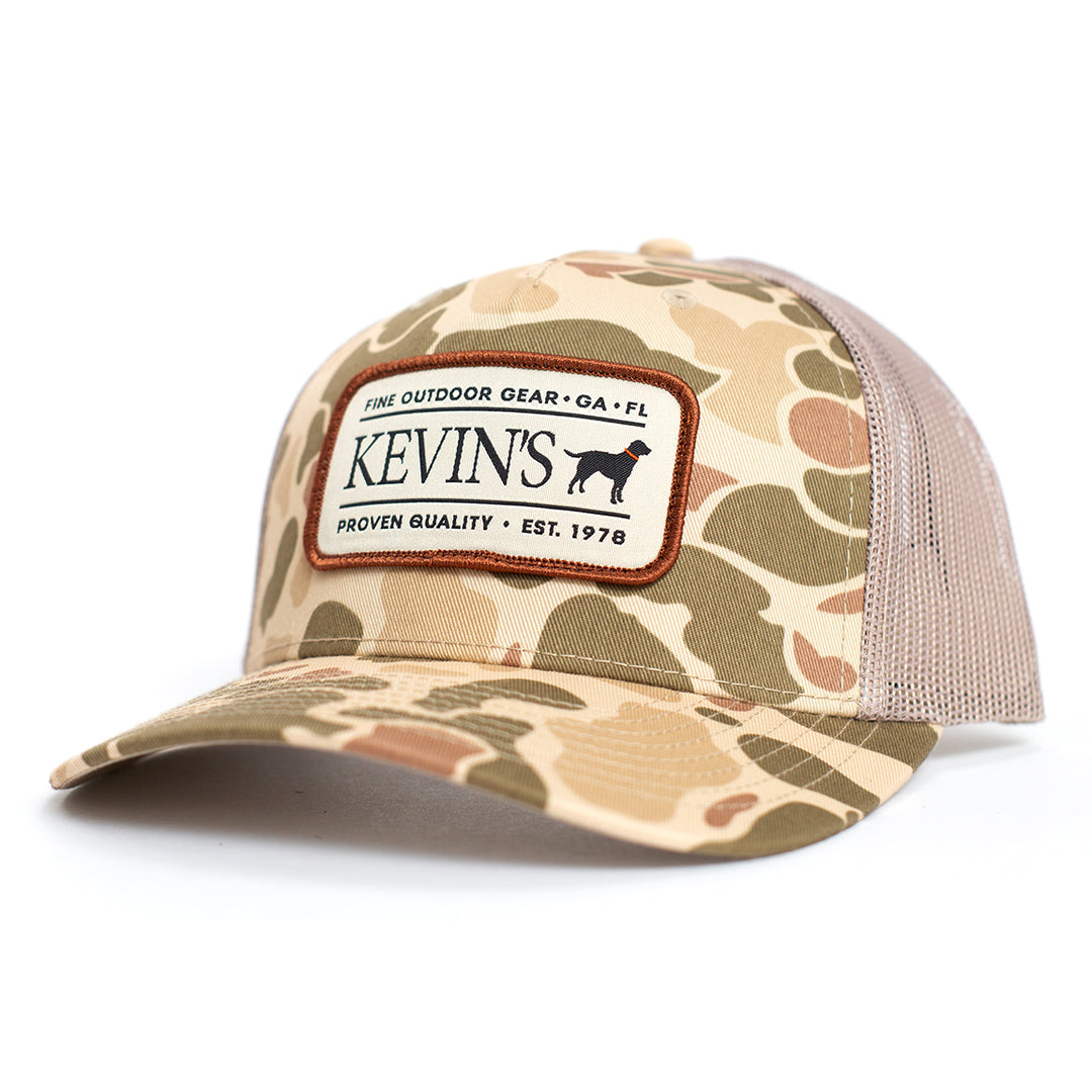 Kevin's Richardson Camo Old Favorite Cap-Men's Accessories-Harvest Duck Camo/Light Tan-Kevin's Fine Outdoor Gear & Apparel