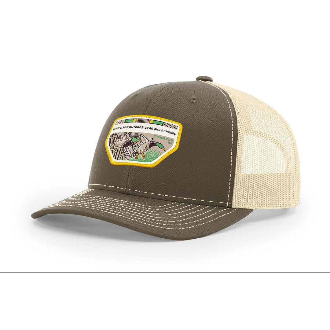 Kevin's Casey Underwood Mallards Trucker Cap-Men's Accessories-Chocolate Chip/Birch-Thomasville-Kevin's Fine Outdoor Gear & Apparel
