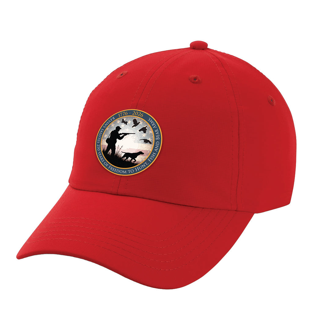 Kevin's 250 Years Of Freedom Performance Cap-Men's Accessories-Red-Kevin's Fine Outdoor Gear & Apparel