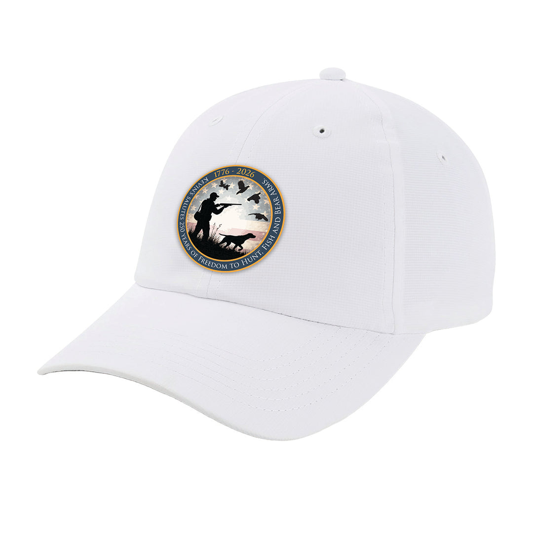 Kevin's 250 Years Of Freedom Performance Cap-Men's Accessories-White-Kevin's Fine Outdoor Gear & Apparel