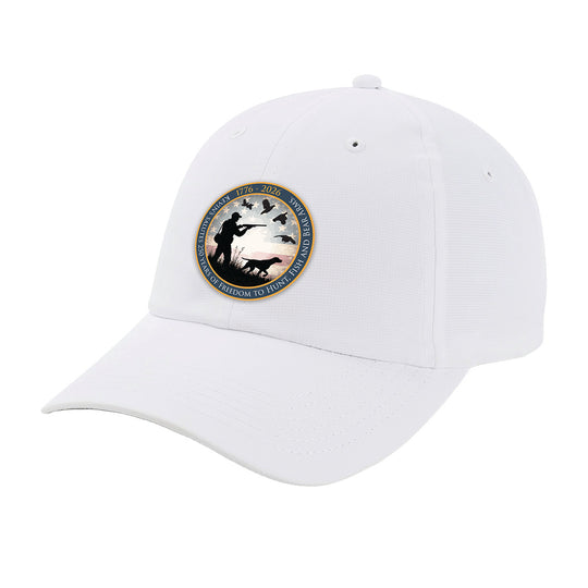 Kevin's 250 Years Of Freedom Performance Cap-Men's Accessories-White-Kevin's Fine Outdoor Gear & Apparel