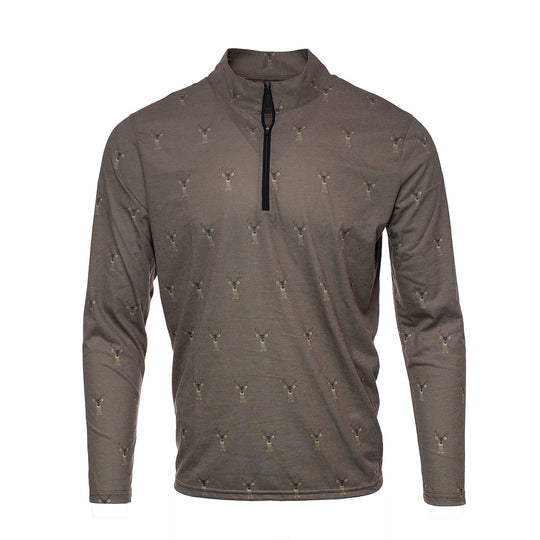 Kevin's DriRelease Quarter Zip-Men's Clothing-Brown Buck-S-Kevin's Fine Outdoor Gear & Apparel