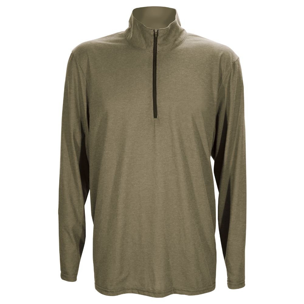 Kevin's Dri-Release Quarter Zip-Men's Clothing-Olive-S-Kevin's Fine Outdoor Gear & Apparel