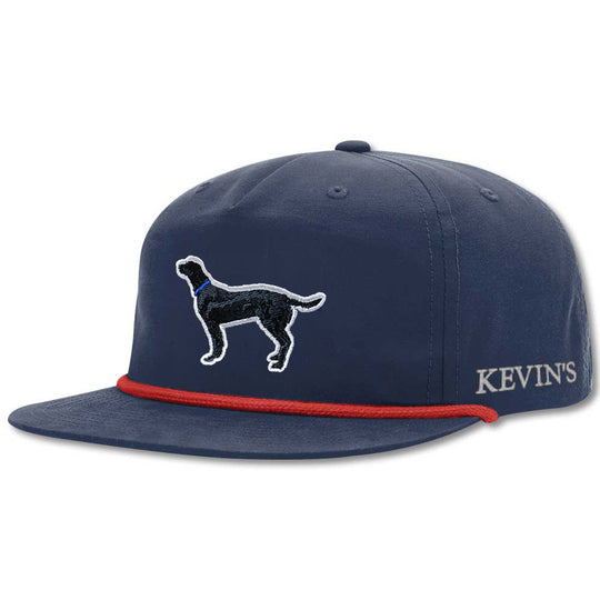 Kevin's Richardson Black Lab Rope Cap-Navy/Red Rope-Kevin's Fine Outdoor Gear & Apparel