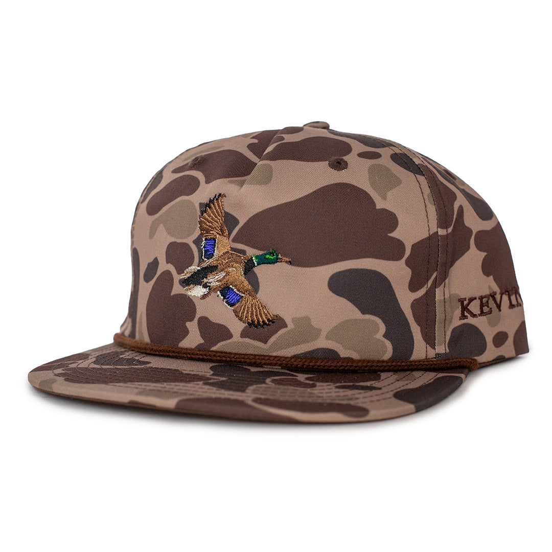 Kevin's Richardson Mallard Rope Cap-Men's Accessories-Duck Camo w/ Brown Rope-Kevin's Fine Outdoor Gear & Apparel