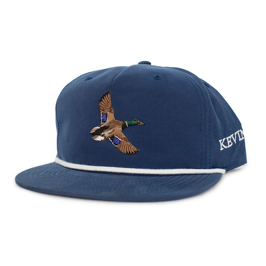 Kevin's Richardson Mallard Rope Cap-Men's Accessories-Navy/White-Kevin's Fine Outdoor Gear & Apparel
