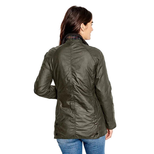 Barbour Ladies Classic Beadnell Waxed Jacket-Women's Clothing-Kevin's Fine Outdoor Gear & Apparel
