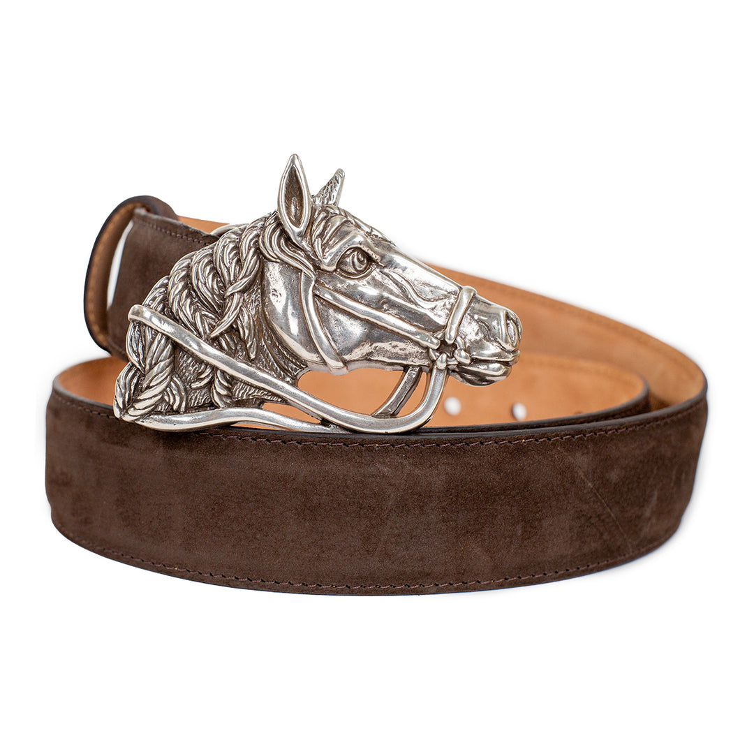 Horse Head Belt-Women's Accessories-Coffee-S-Kevin's Fine Outdoor Gear & Apparel
