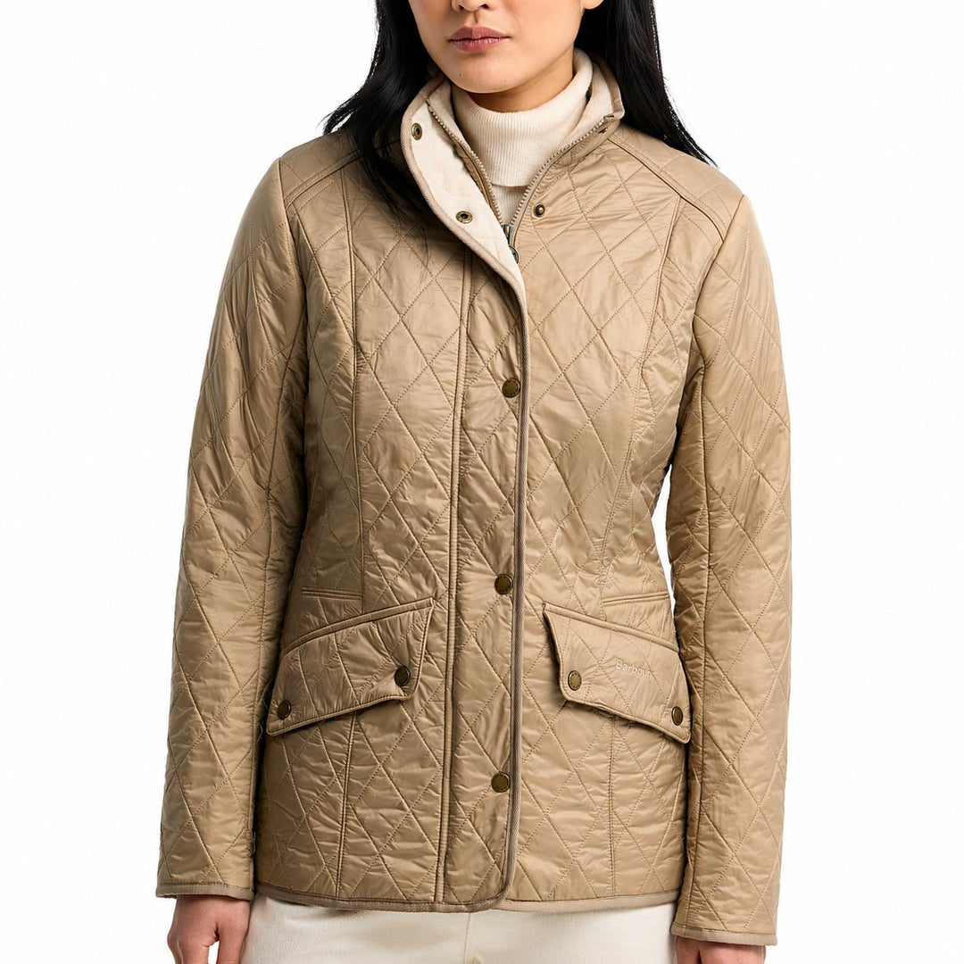 Barbour Cavalry Polarquilt Jacket-Women's Clothing-Kevin's Fine Outdoor Gear & Apparel