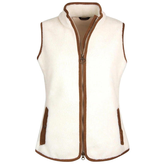 Barbour Burford Fleece Gilet-Women's Clothing-Winter Pearl-US 4-Kevin's Fine Outdoor Gear & Apparel