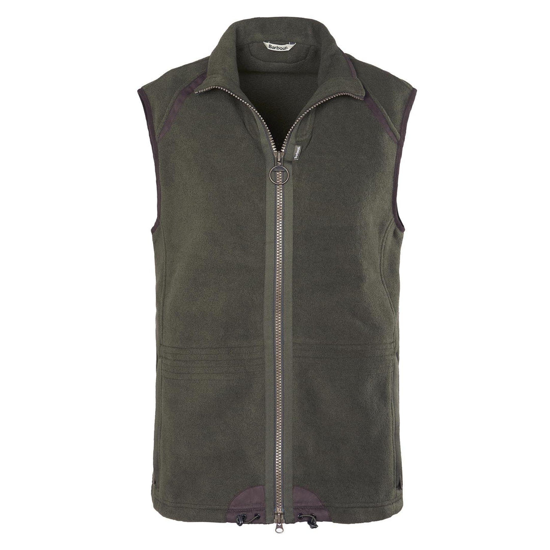 Barbour Langdale Fleece Gilet-Men's Clothing-Olive-S-Kevin's Fine Outdoor Gear & Apparel