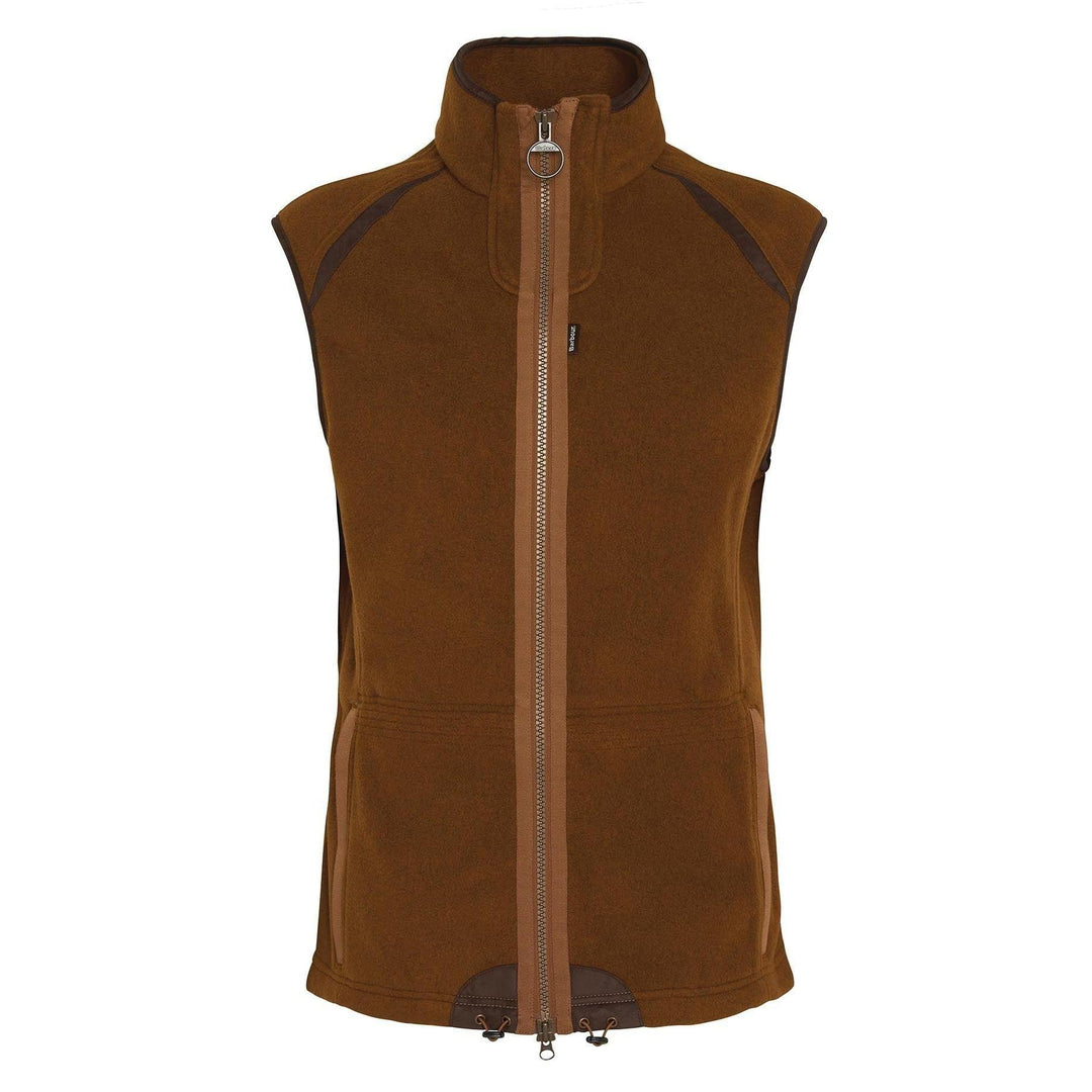 Barbour Langdale Fleece Gilet-Men's Clothing-Rust Brown-S-Kevin's Fine Outdoor Gear & Apparel