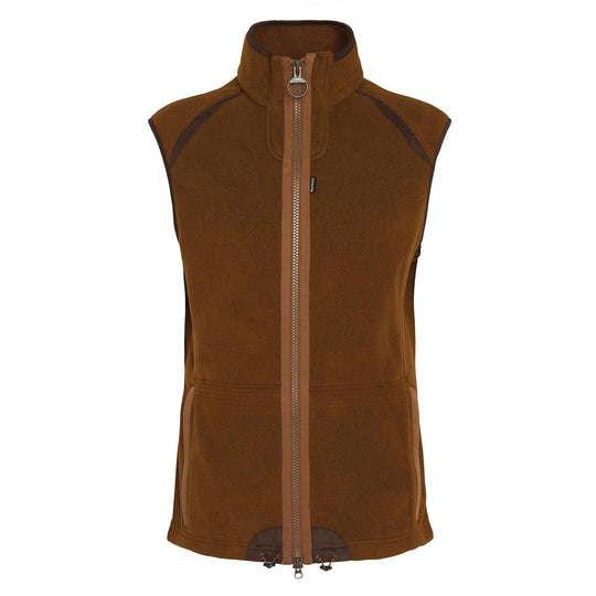 Barbour Langdale Fleece Gilet-Men's Clothing-Rust Brown-S-Kevin's Fine Outdoor Gear & Apparel