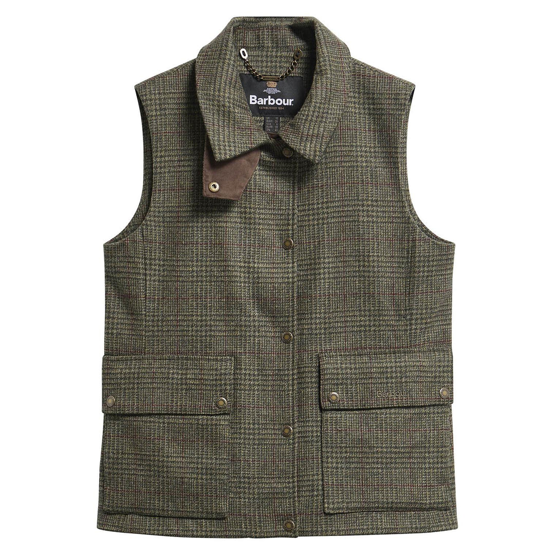 Barbour Joyce Wool Gilet-Women's Clothing-Kevin's Fine Outdoor Gear & Apparel
