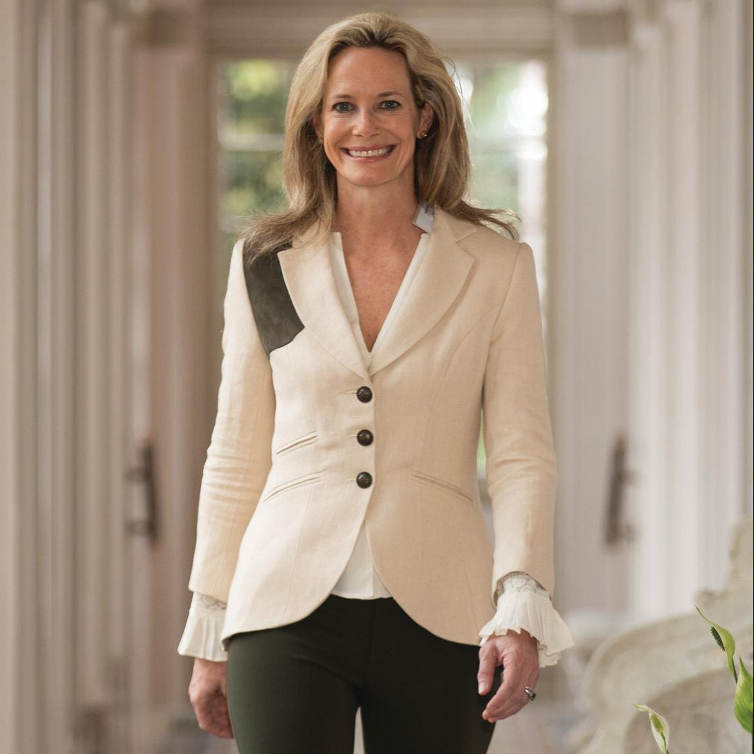 T.ba Tiziano Ladies Linen Jacket-Women's Clothing-Kevin's Fine Outdoor Gear & Apparel