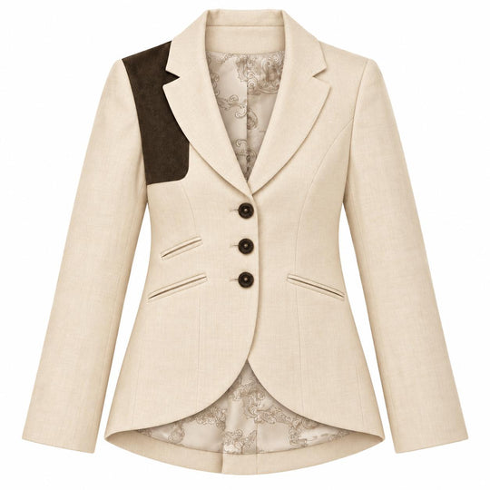 T.ba Tiziano Ladies Linen Jacket-Women's Clothing-Kevin's Fine Outdoor Gear & Apparel