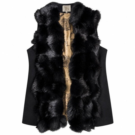 T.ba Chaleco St. Petersburg Knit Tweed Vest-Women's Clothing-Kevin's Fine Outdoor Gear & Apparel