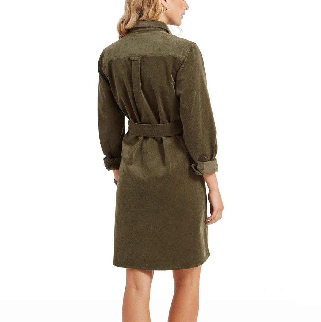 Schoffel Ladies Sage Cord Dress-Women's Clothing-Kevin's Fine Outdoor Gear & Apparel