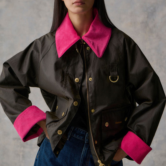 Barbour Icons Spey Waxed Jacket-Women's Clothing-Kevin's Fine Outdoor Gear & Apparel