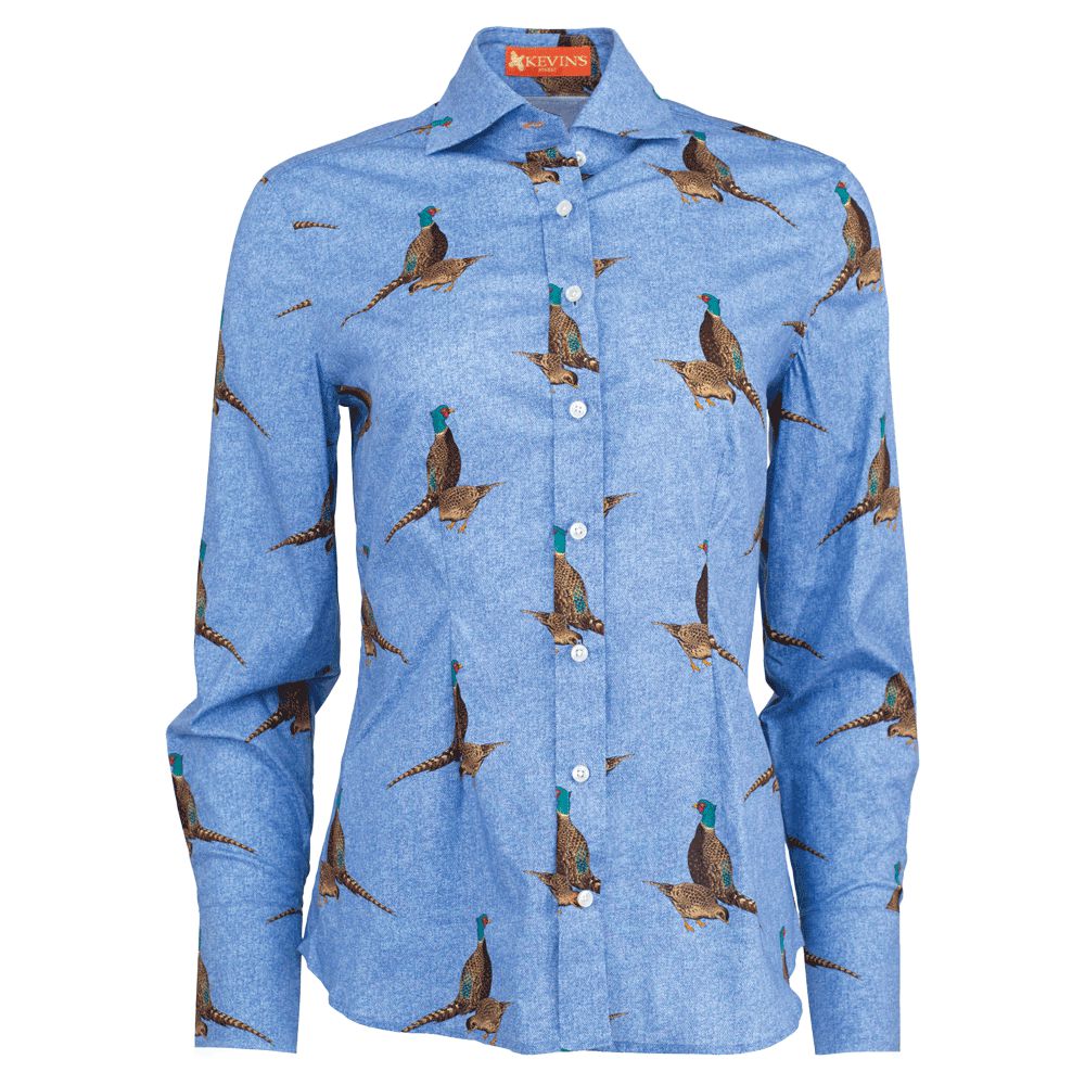 Kevin's Finest Ladies Pheasant Shirt-Women's Clothing-Kevin's Fine Outdoor Gear & Apparel