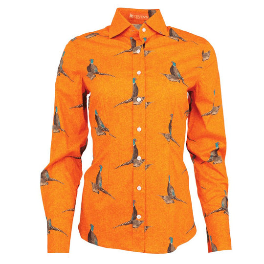 Kevin's Finest Ladies Pheasant Shirt-Women's Clothing-Kevin's Fine Outdoor Gear & Apparel