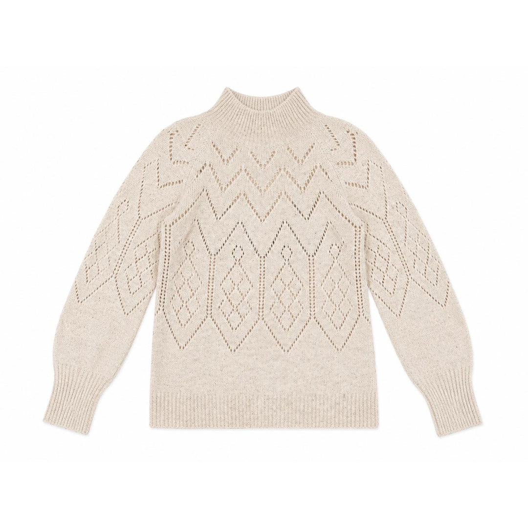 Autumn Cashmere Pointelle Mock Neck-Women's Clothing-Mojave-S-Kevin's Fine Outdoor Gear & Apparel