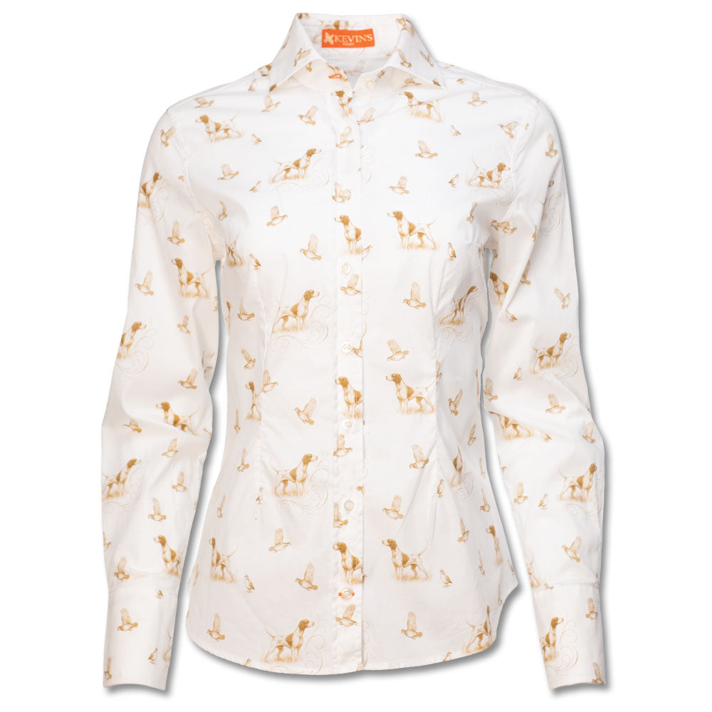 Kevin's Finest Ladies On Point Blouse-Women's Clothing-Off White-Kevin's Fine Outdoor Gear & Apparel