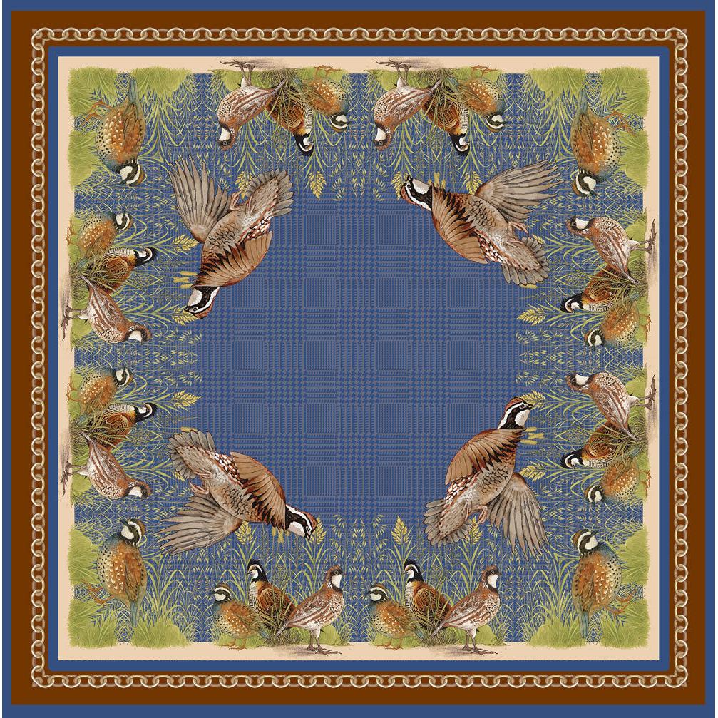 Kevin's Covey in the Grass Scarf-Women's Accessories-Blue-Kevin's Fine Outdoor Gear & Apparel