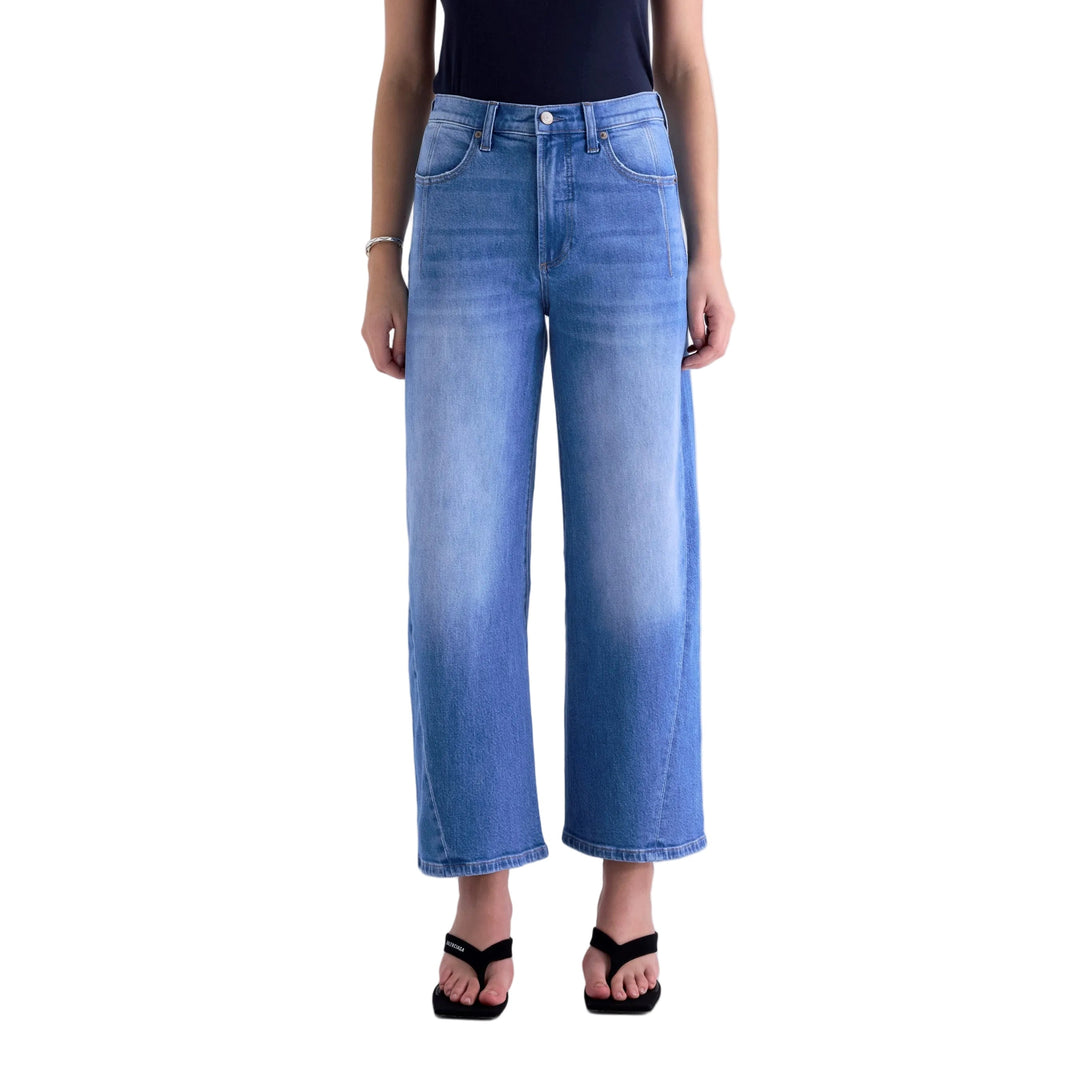 Pistola Women's Kyra Ankle High Rise Bowed Jeans-Women's Clothing-Hidden Gem-24/00-Kevin's Fine Outdoor Gear & Apparel
