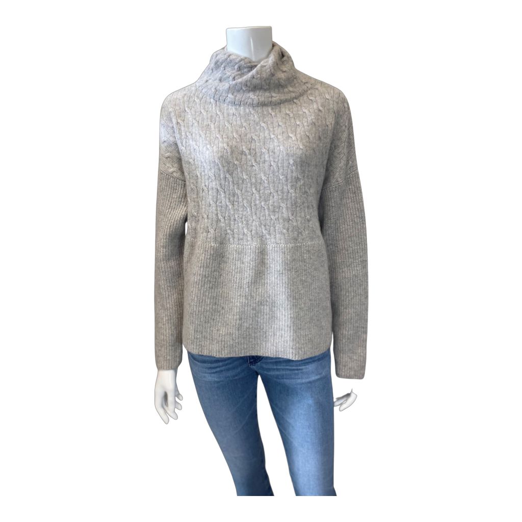 Cortland Park San Moritz Cashmere Sweater-Women's Clothing-Grey-XS-Kevin's Fine Outdoor Gear & Apparel