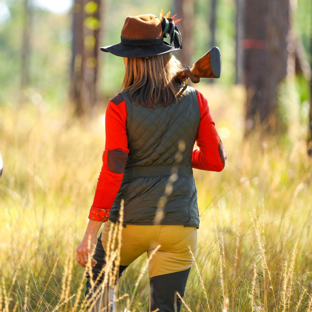 Kevin's Huntress Quilted Red Hills Vest-Women's Clothing-Kevin's Fine Outdoor Gear & Apparel