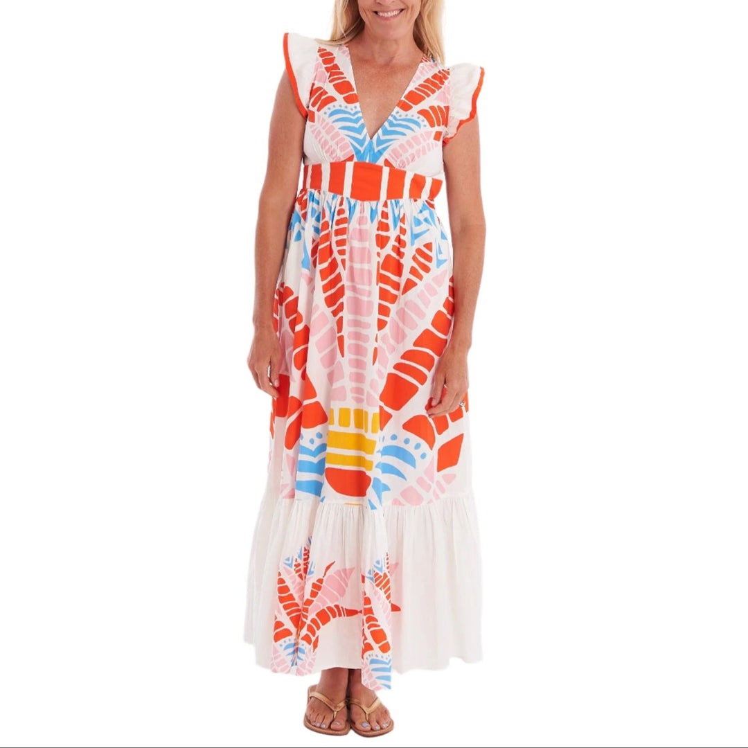 CK Bradley "Henning" Dress-Women's Clothing-Papyrus Punch-XS-Kevin's Fine Outdoor Gear & Apparel